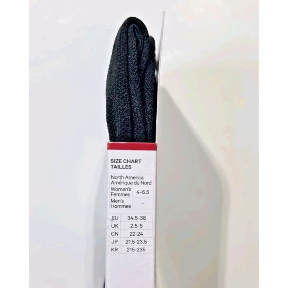Lululemon Power Stride Knee High Socks Black Size S Unisex NWT Compression